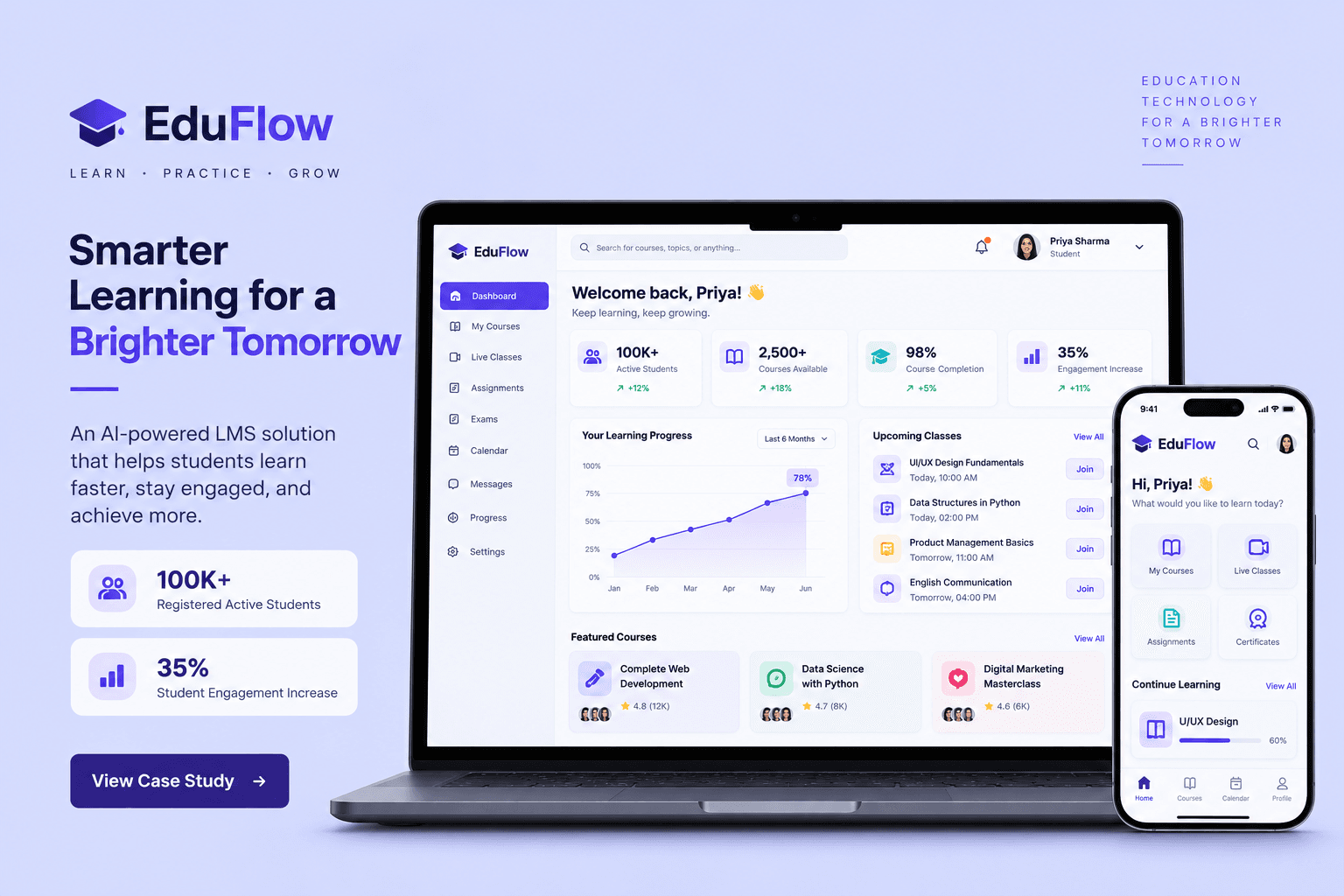 EduFlow Adaptive Student e-Learning Ecosystems